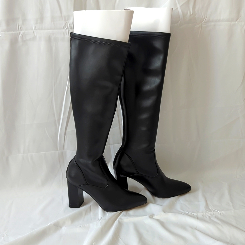 Franco Sarto Katherine Knee High Black Boots
